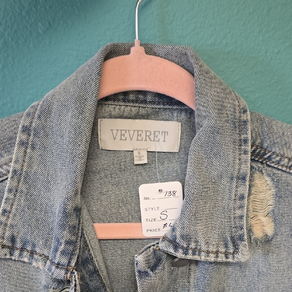 VeveRet Women's Blue Jean Jacket